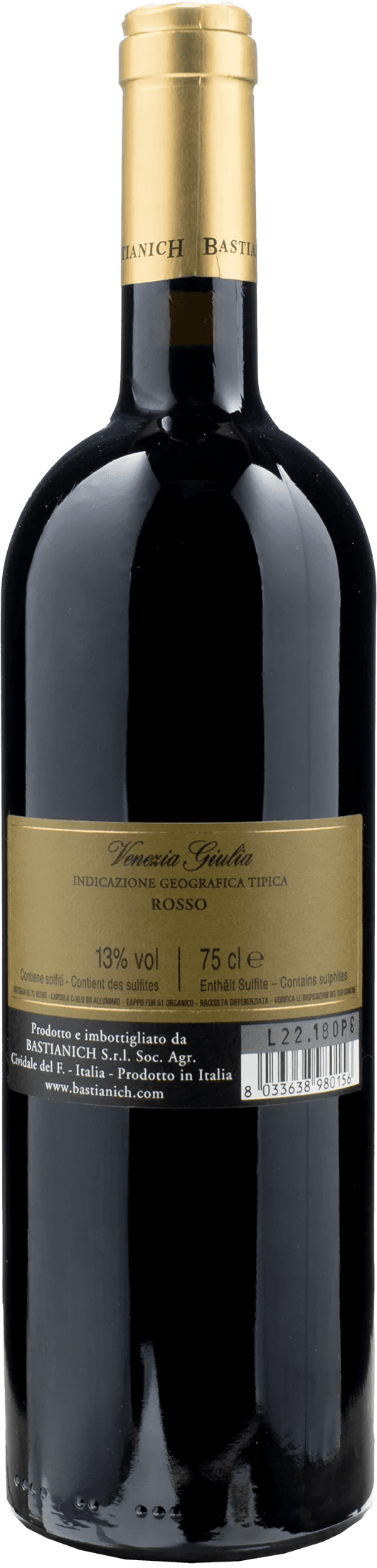 Bastianich Vespa Rosso 2018