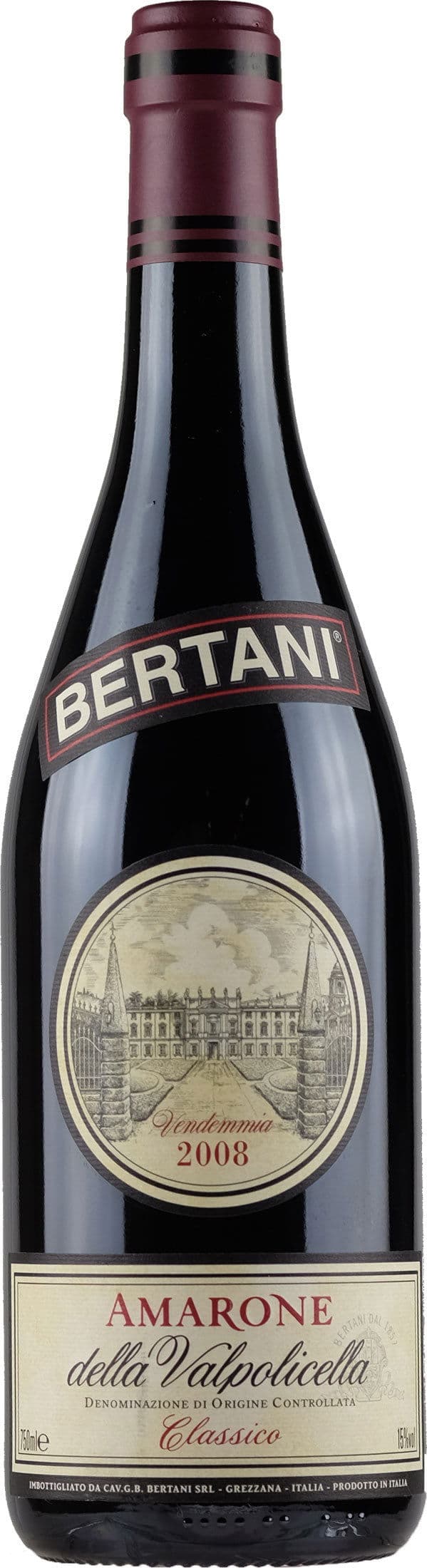 Bertani Amarone della Valpolicella Classico 2008