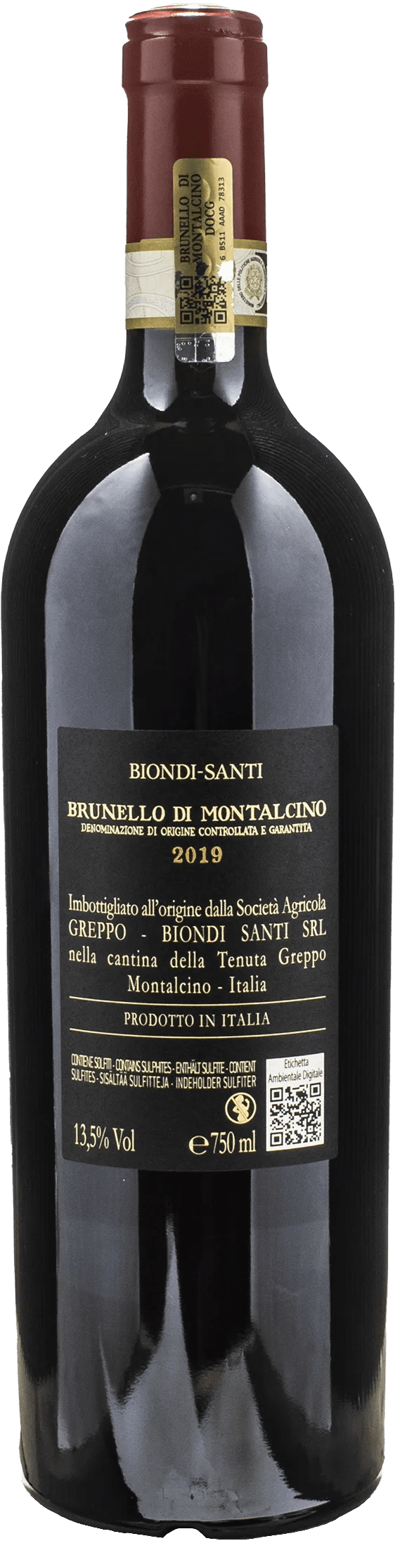 Biondi Santi Brunello di Montalcino Greppo 2019