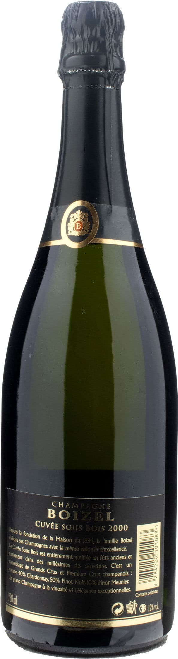 Boizel Champagne Brut Cuvee Sous Bois 2000