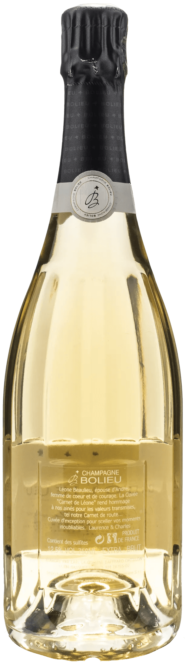 Bolieu Champagne Cuvee Carnet de Leone Extra Brut