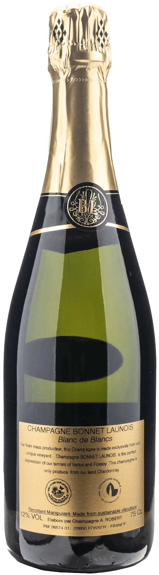 Bonnet Launois Champagne Blanc de Blancs Brut