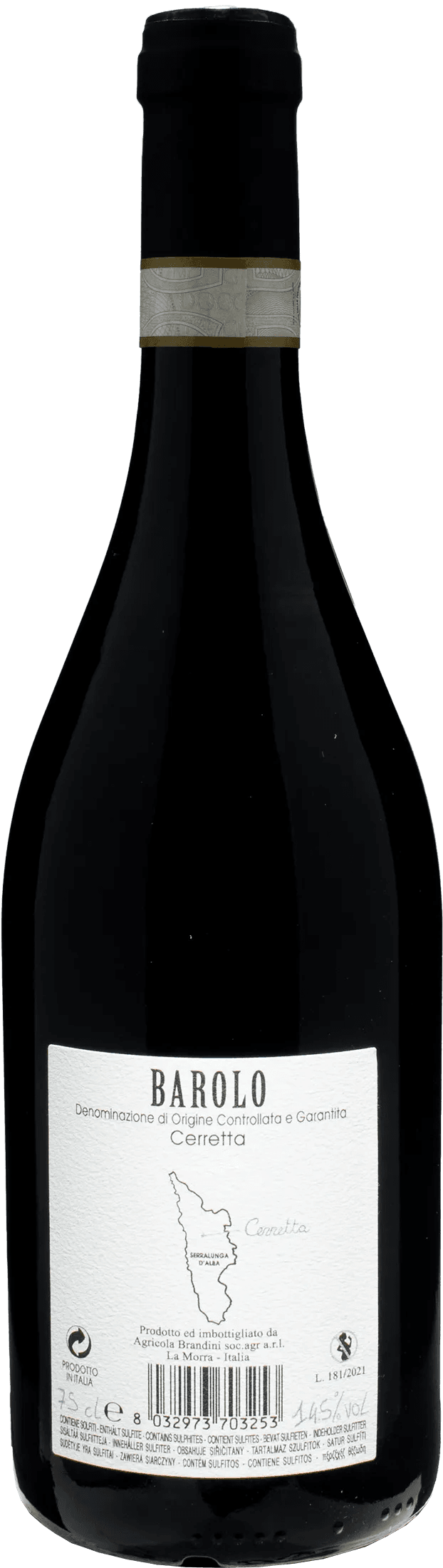 Brandini Barolo Cerretta 2018
