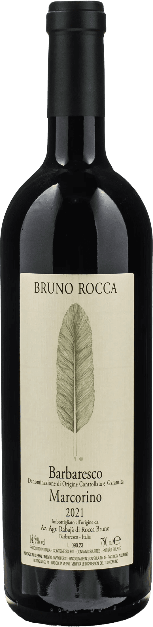 Bruno Rocca Barbaresco Marcorino 2021