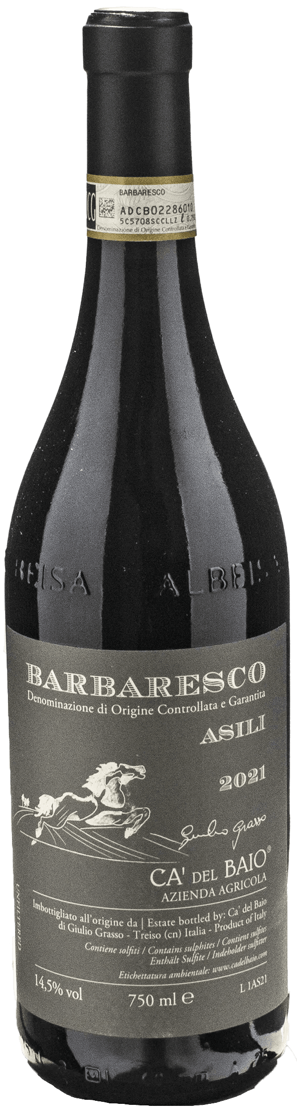 Ca del Baio Barbaresco Asili 2021