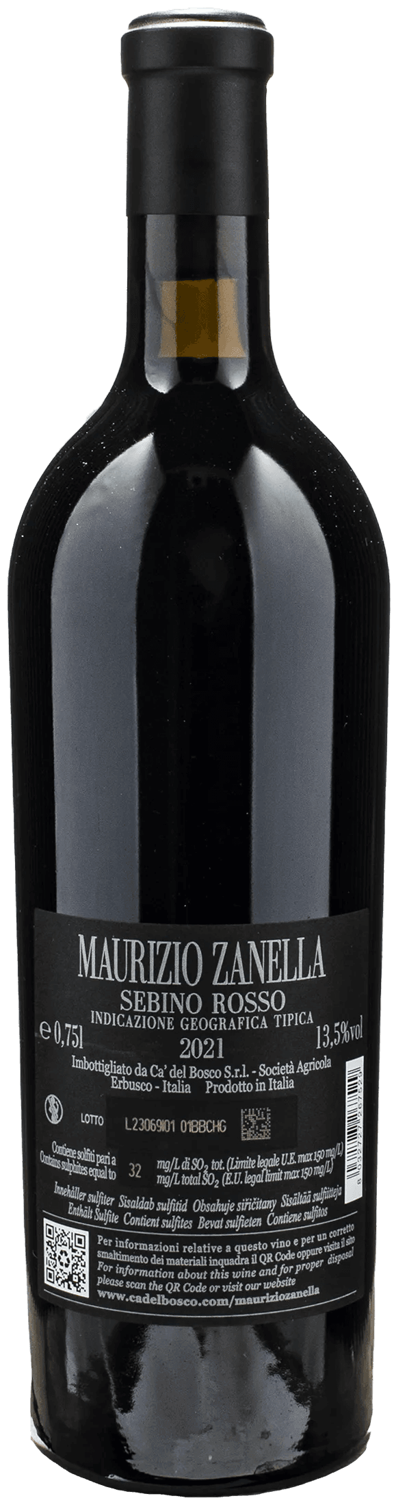 Ca' del Bosco Maurizio Zanella Rosso Sebino 2021