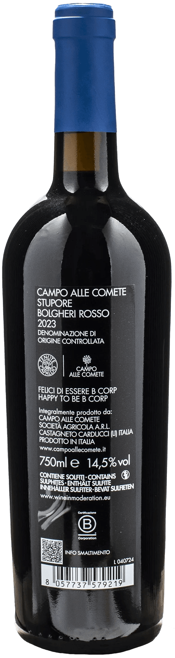 Campo Alle Comete Bolgheri Rosso Stupore 2023