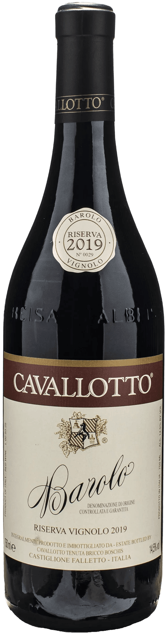 Cavallotto Barolo Riserva Vignolo 2019