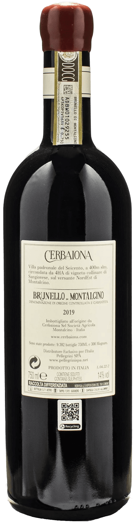 Cerbaiona Brunello di Montalcino 2019