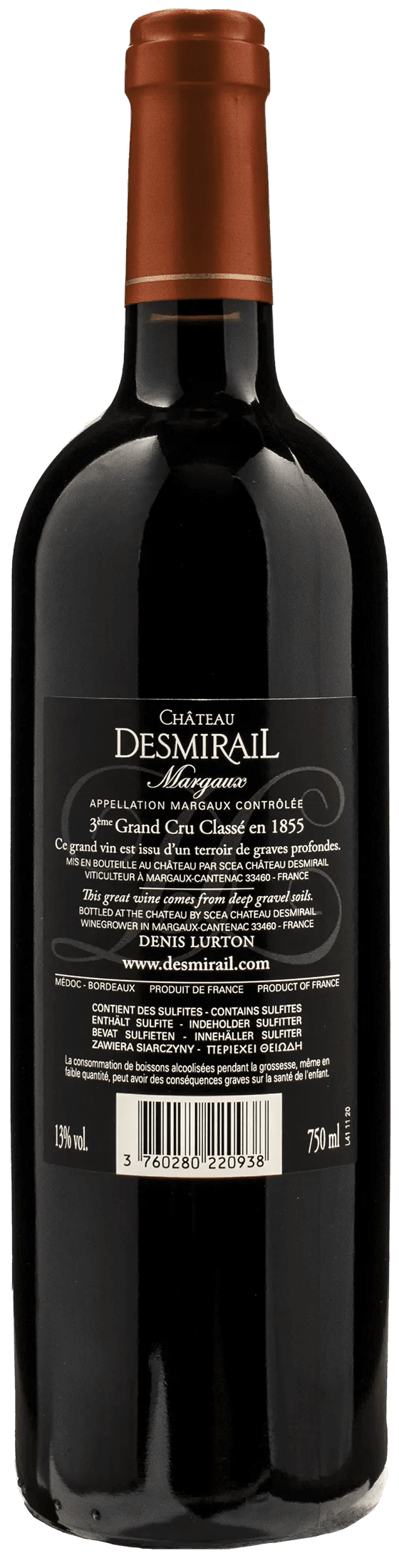 Chateau Desmirail Margaux 2020