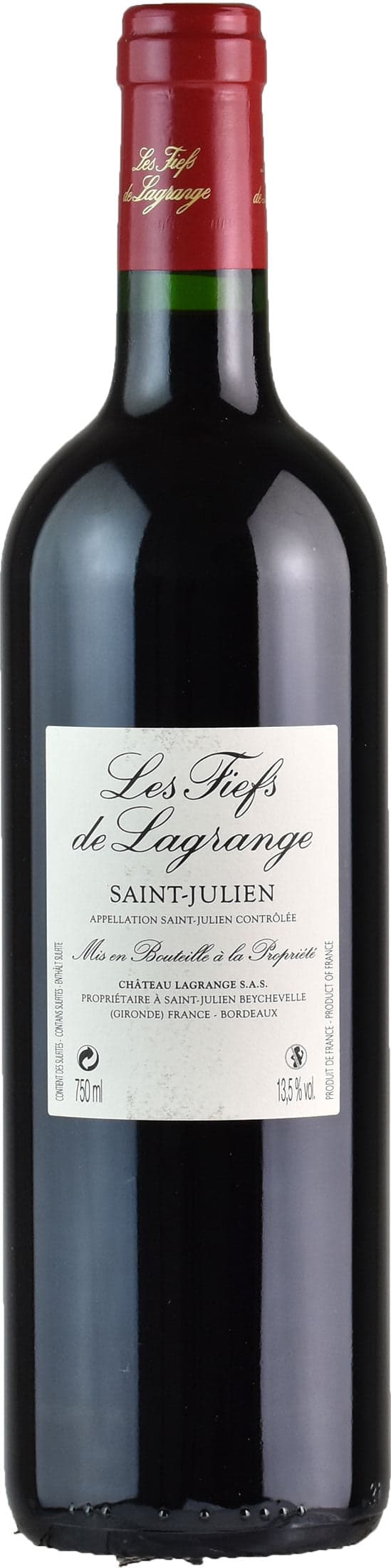 Chateau Lagrange Les Fiefs de Lagrange 2017
