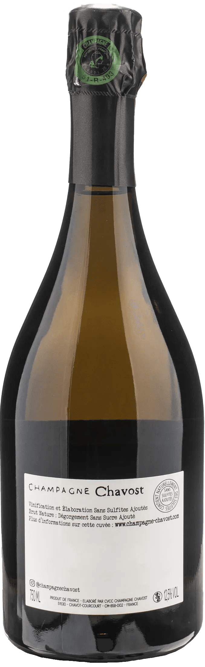 Chavost Champagne Blanc de Chardonnay Brut Nature