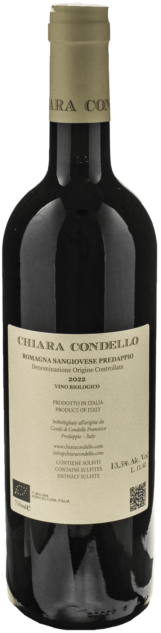 Chiara Condello Sangiovese Predappio 2022