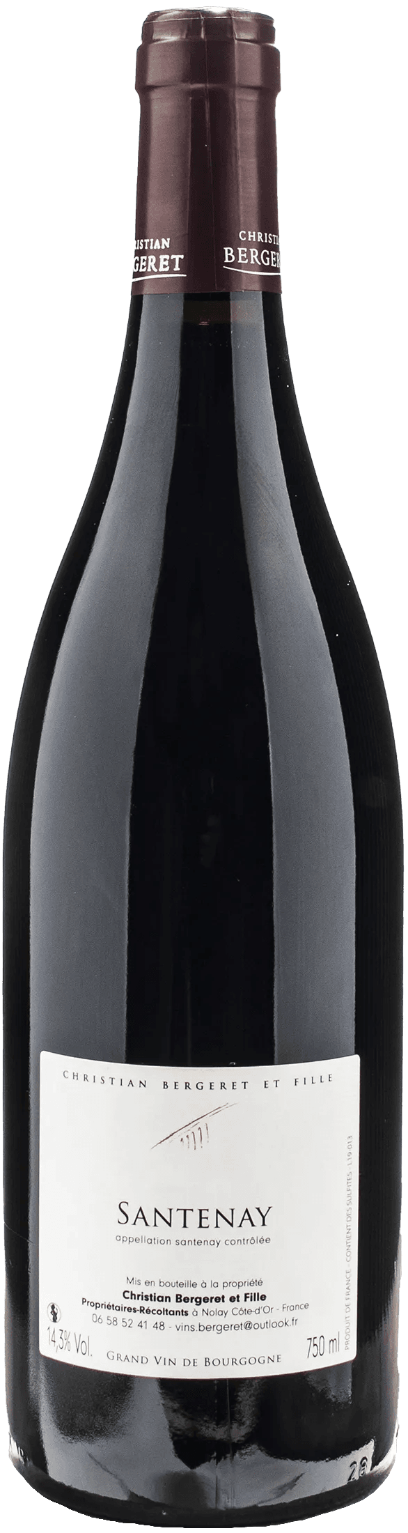 Christian Bergeret Santenay 2019