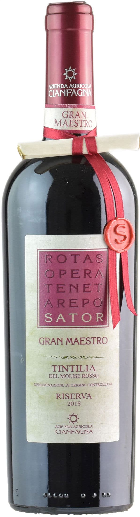Cianfagna Sator Gran Maestro Tintilia Riserva 2018