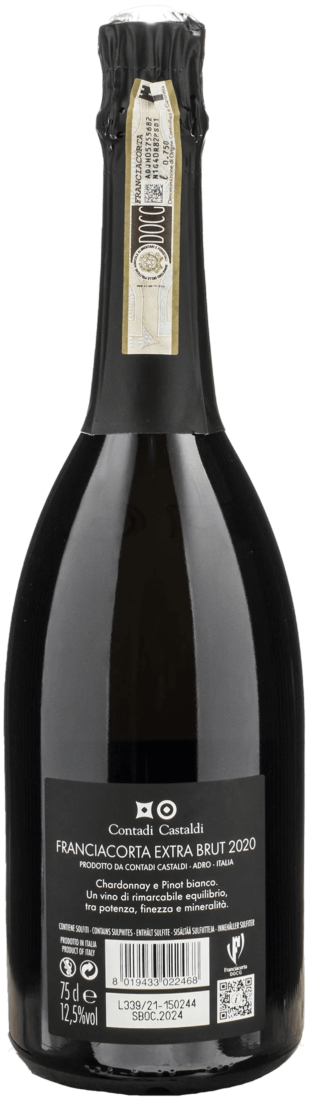 Contadi Castaldi Franciacorta Blanc Extra Brut 2020