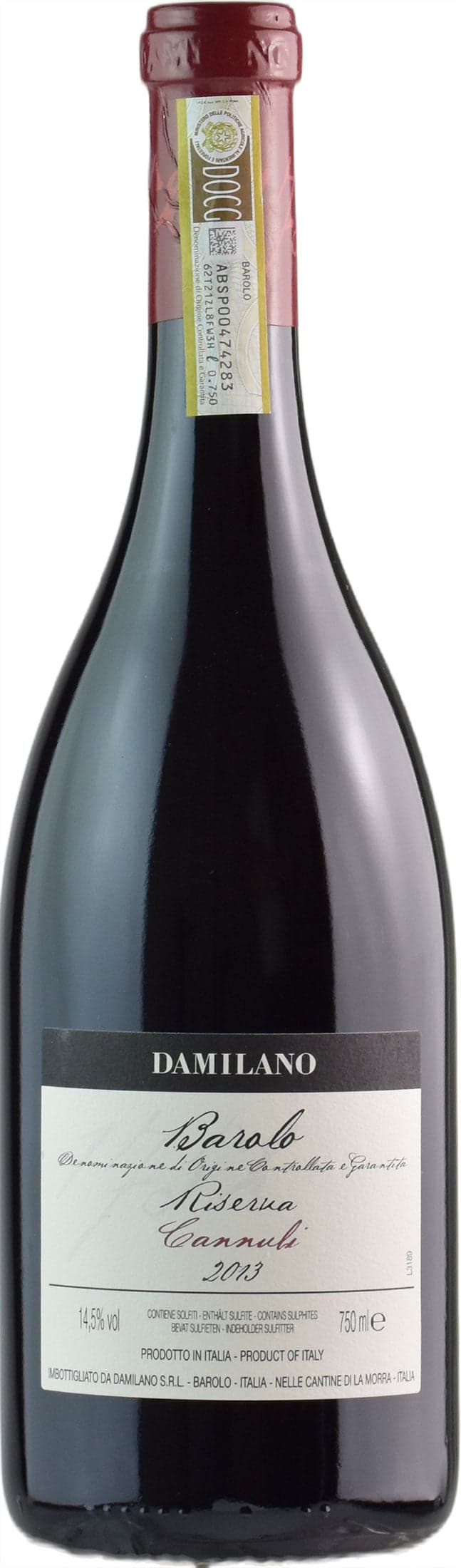 Damilano Barolo Cannubi 1752 Riserva 2013