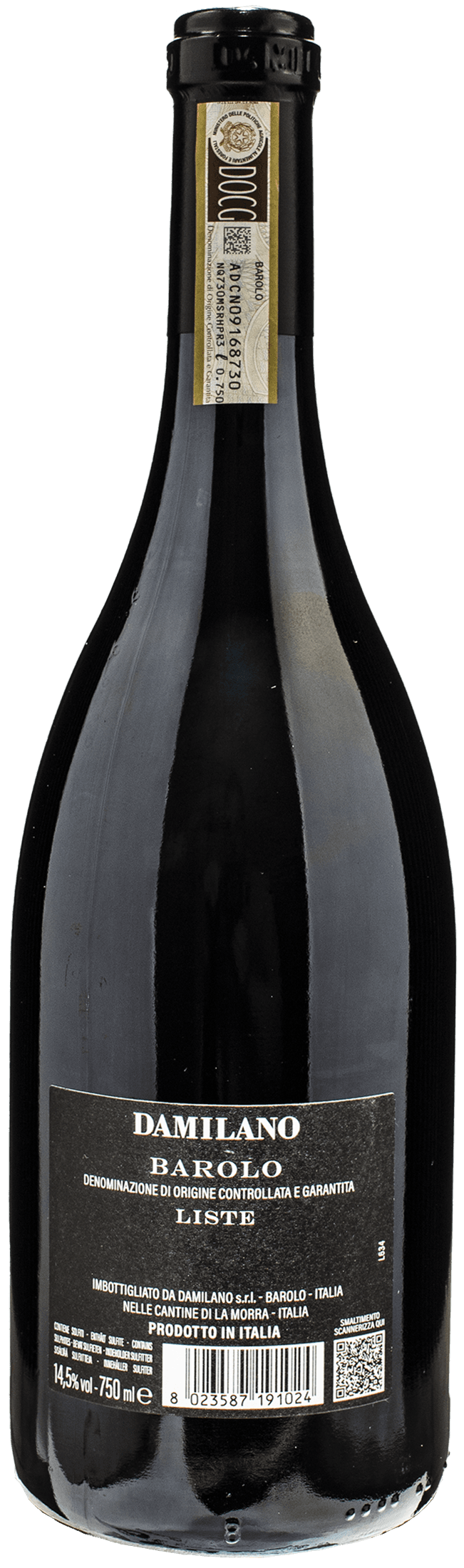Damilano Barolo Liste 2019