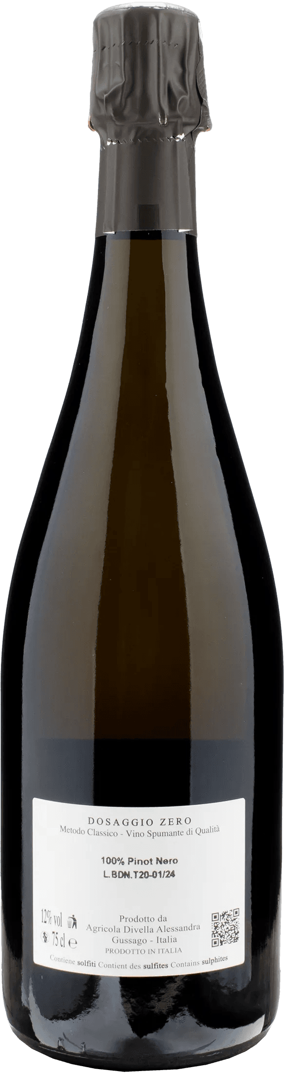 Divella Spumante Blanc de Noirs Dosaggio Zero