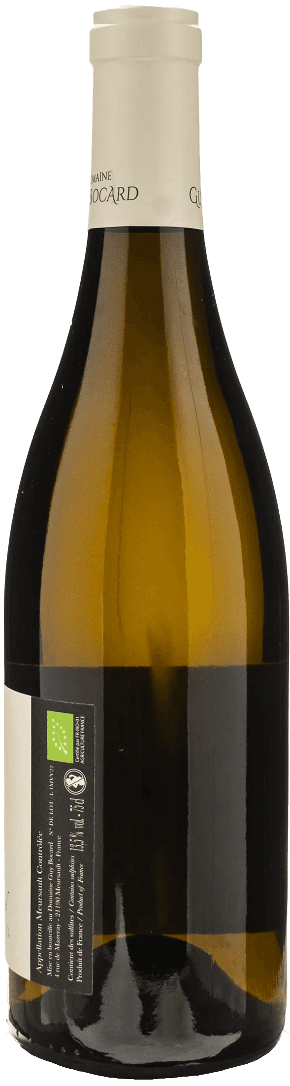 Domaine Guy Bocard Meursault Vieilles Vignes 2022