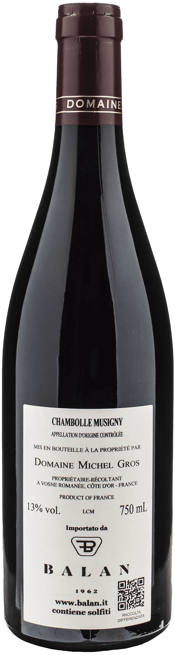 Domaine Michel Gros Chambolle Musigny 2021