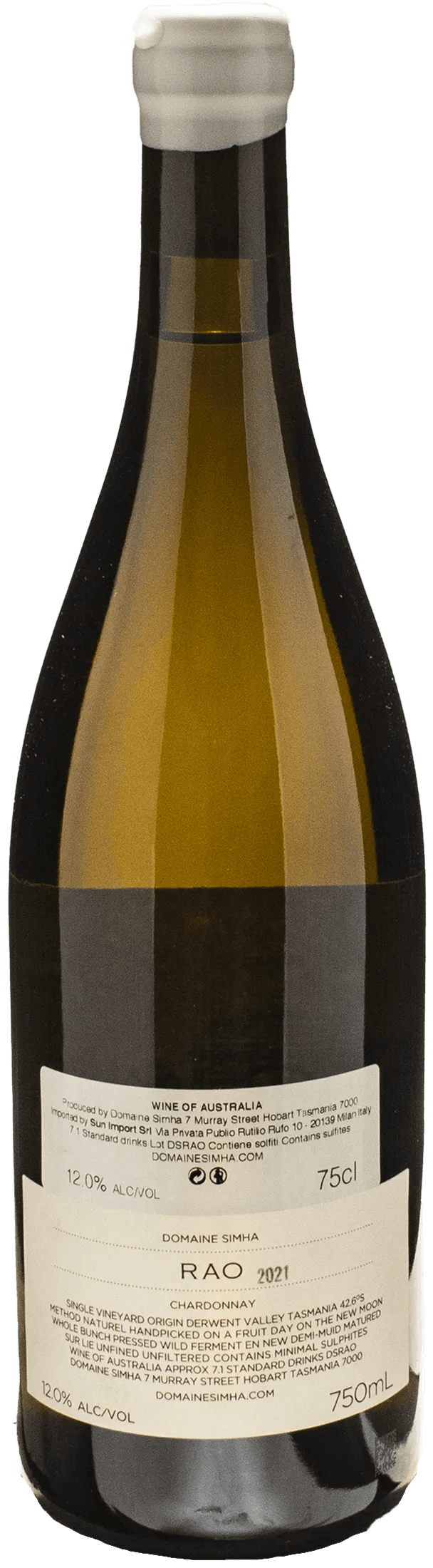 Domaine Simha Rao Chardonnay 2021