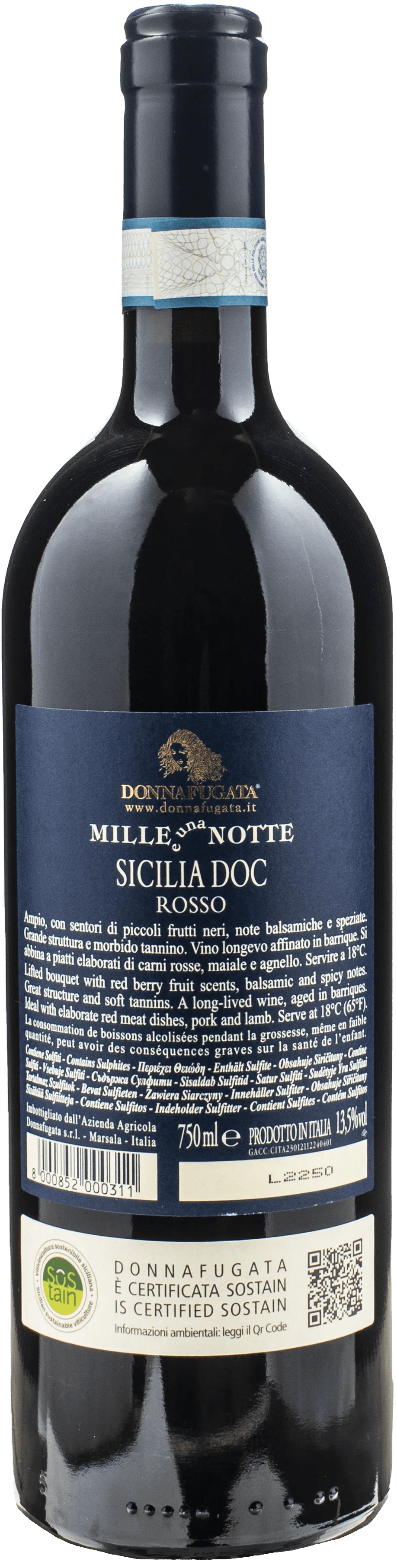Donnafugata Mille e una Notte 2020