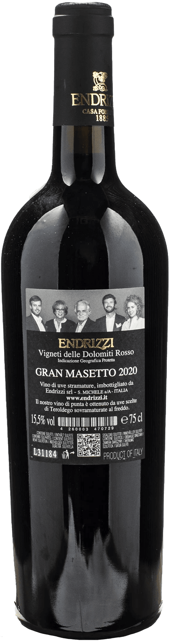 Endrizzi Teroldego Gran Masetto 2020