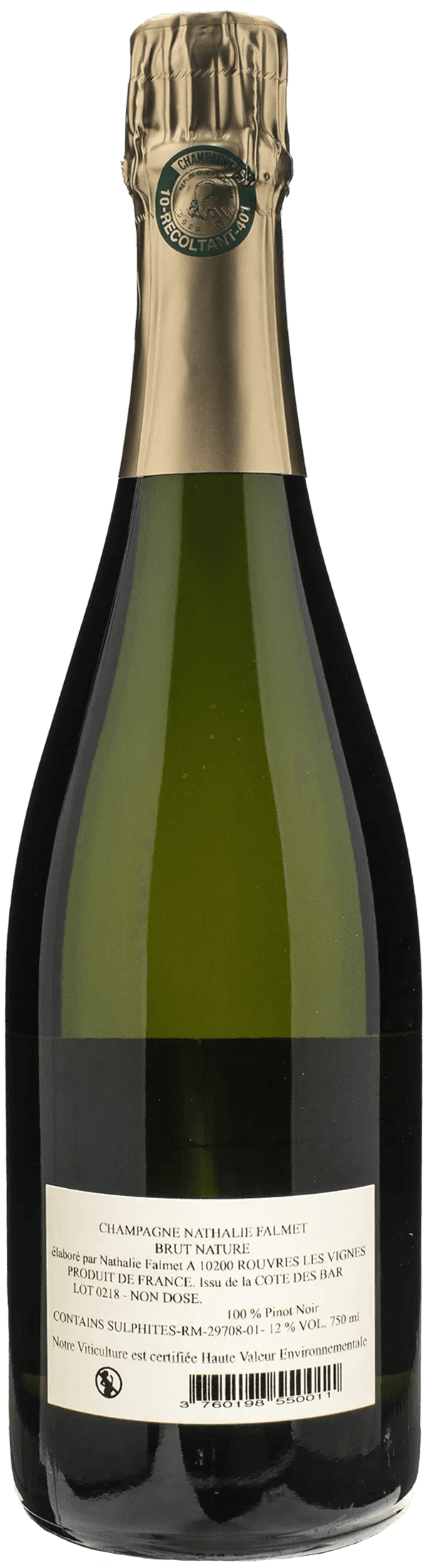Falmet Nathalie Champagne Brut Nature