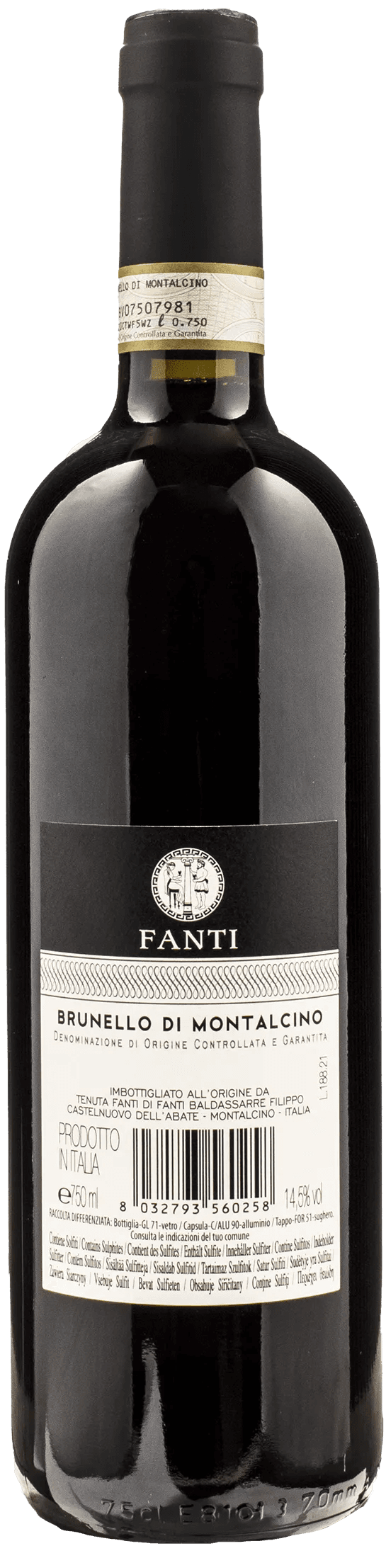 Fanti Brunello di Montalcino 2019