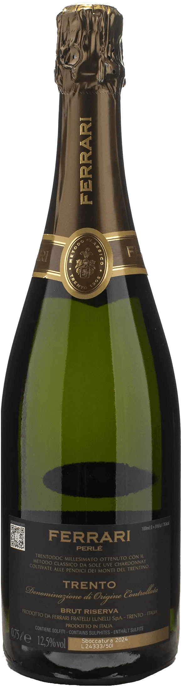 Ferrari Trento Perle Brut Riserva 2018