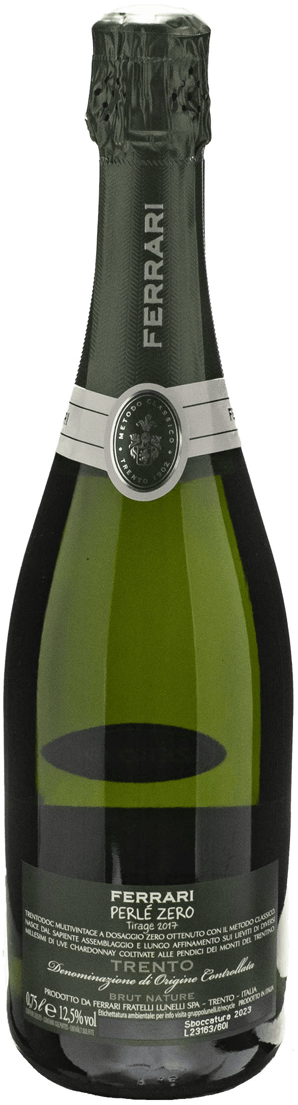 Ferrari Trento Perle Zero Brut Nature 2017