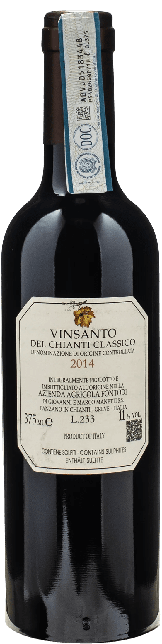 Fontodi Vin Santo del Chianti Classico 0.375L 2014