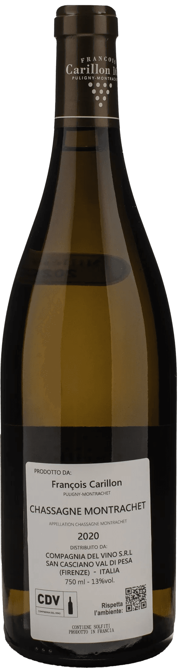 Francois Carillon Chassagne Montrachet 2020