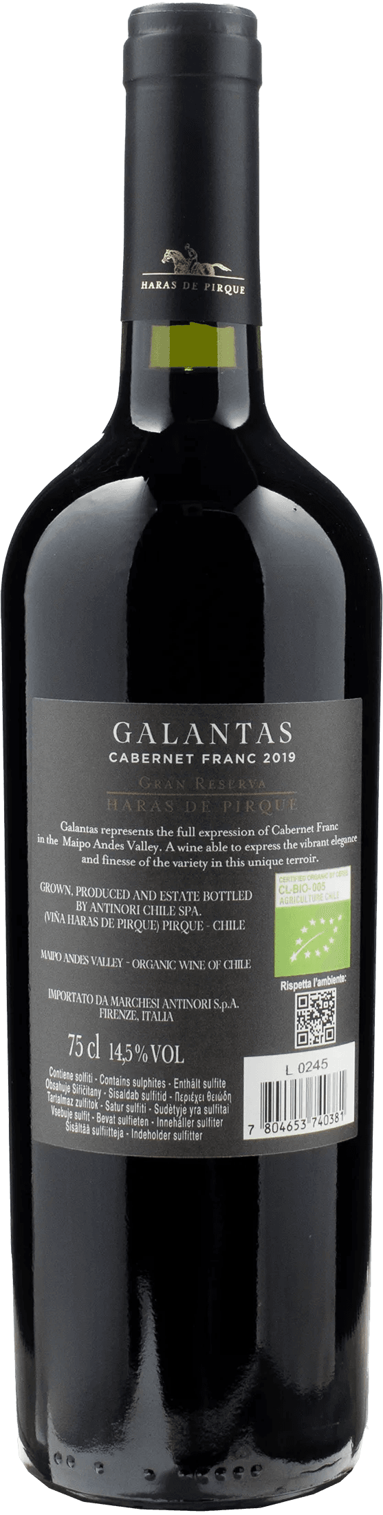 Haras de Pirque Galantas Gran Reserva 2019