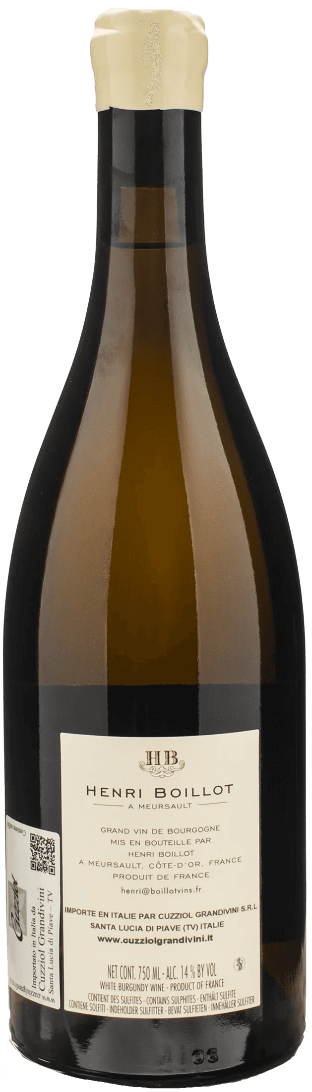 Henri Boillot Meursault 1er Cru Clos Richemont 2022