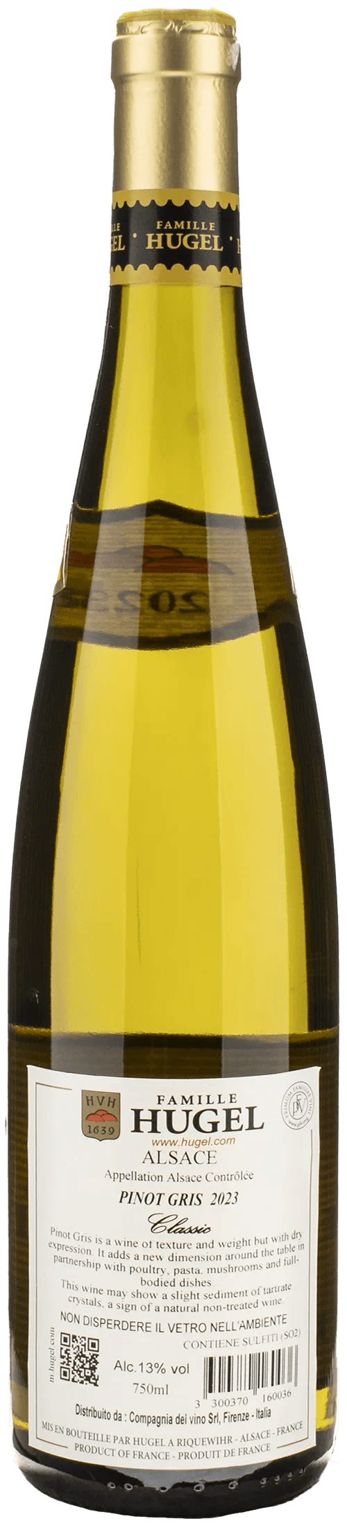 Hugel & Fils Alsace Pinot Gris Classic 2023