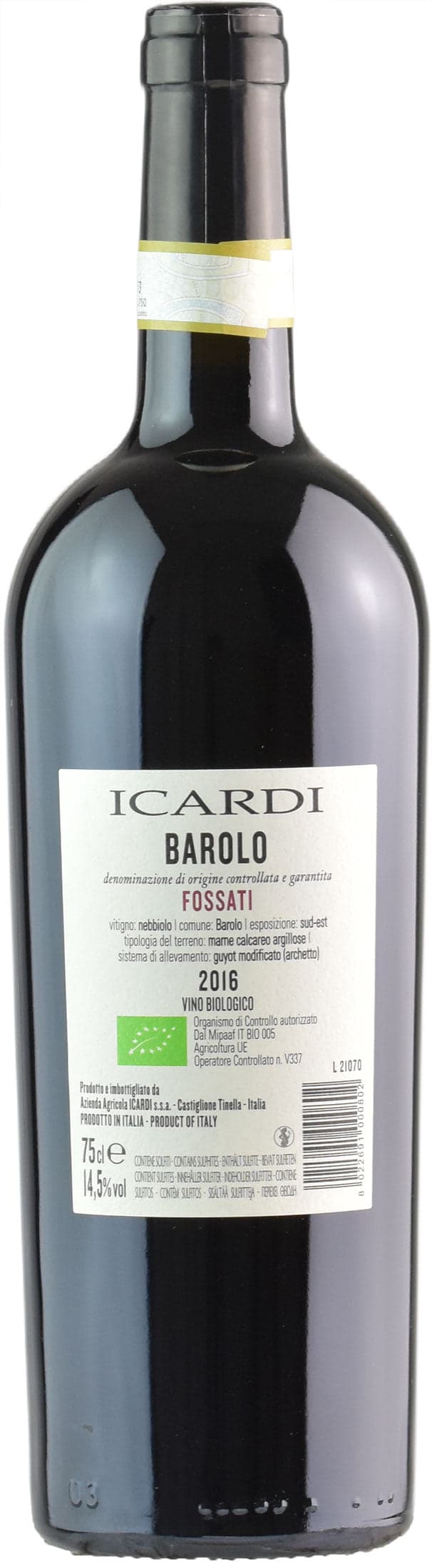 Icardi Barolo Fossati 2016
