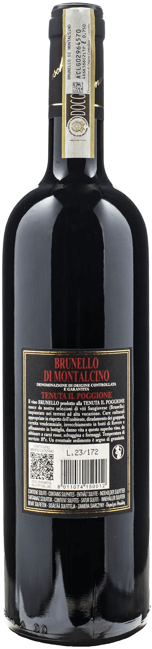 Il Poggione Brunello di Montalcino 2019