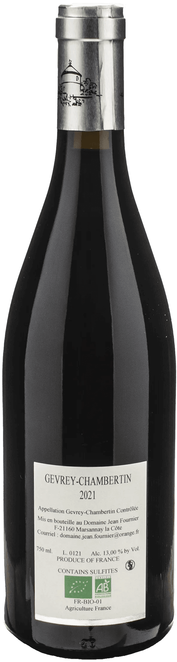 Jean Fournier Gevrey Chambertin Rouge 2021