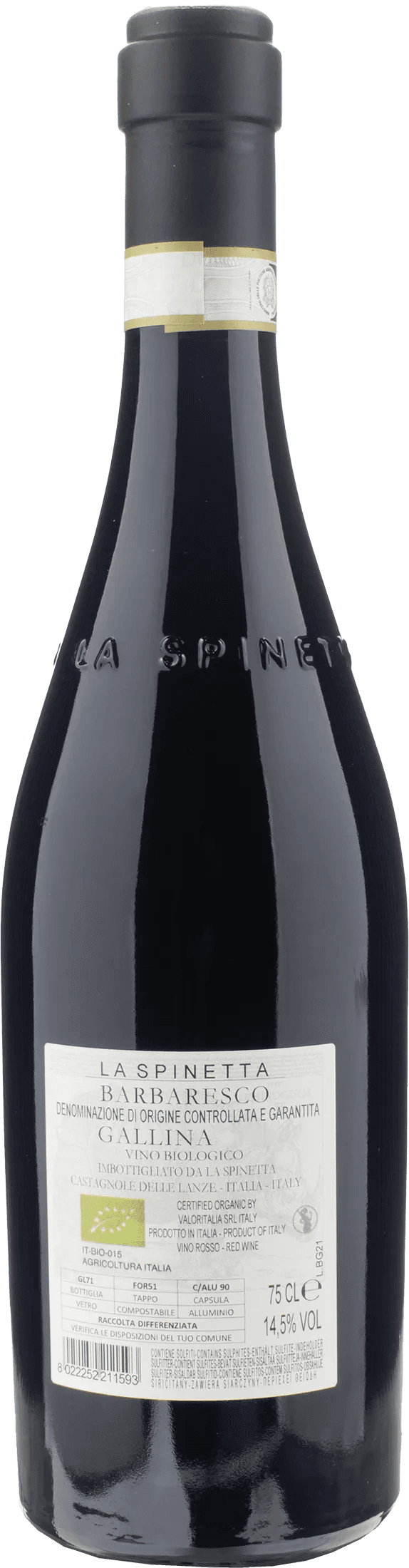 La Spinetta Barbaresco Gallina Vursu 2021