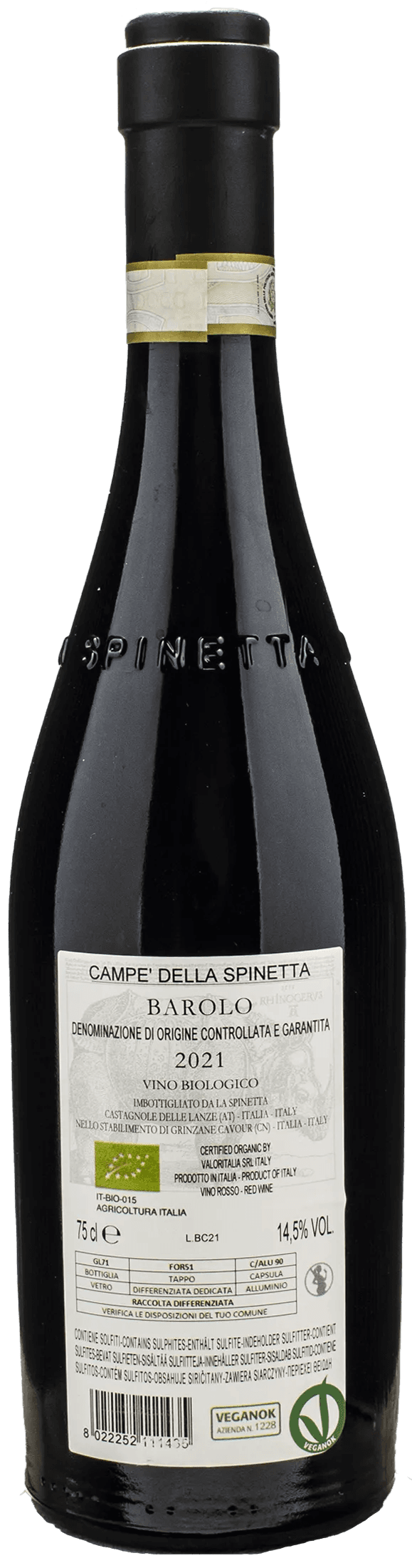 La Spinetta Barolo Campe Vursu 2021