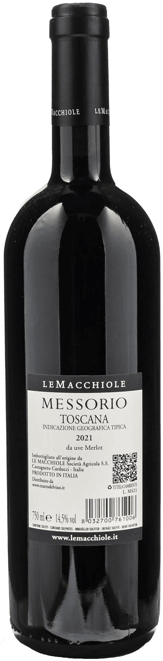 Le Macchiole Messorio 2021