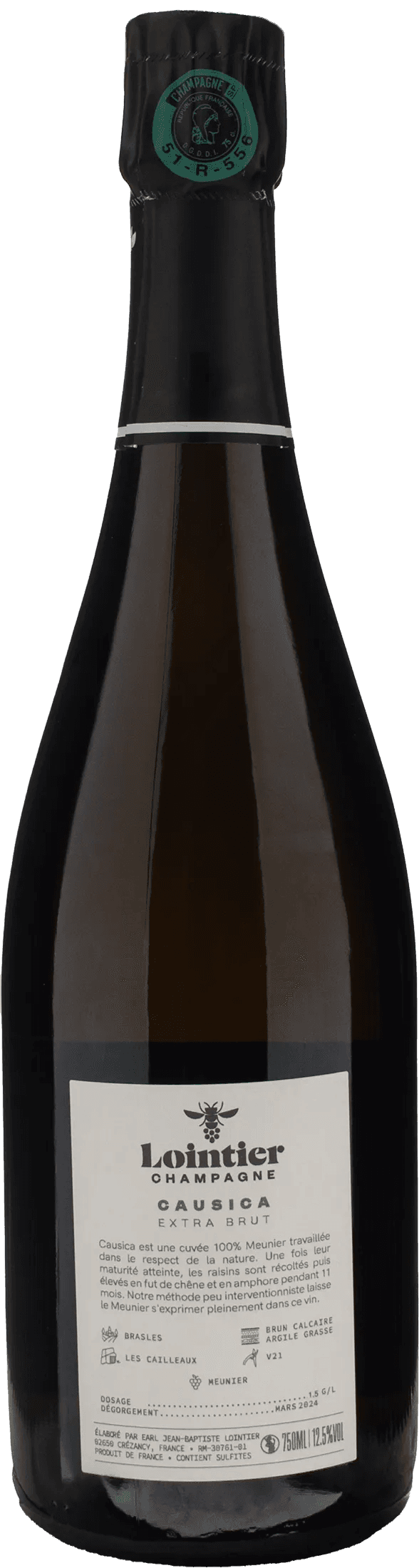 Lointier Champagne Causica Extra brut
