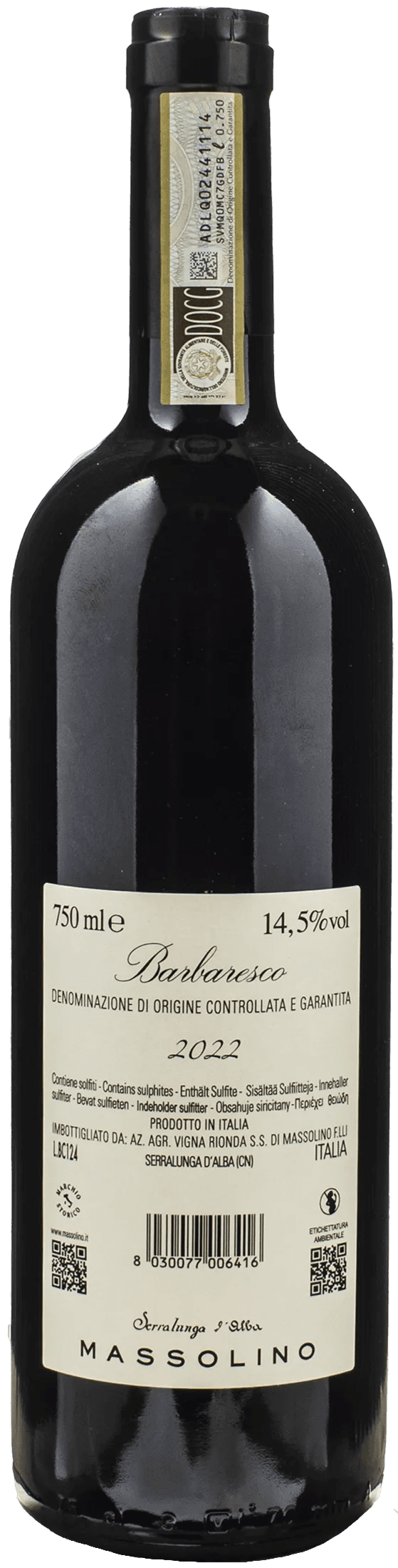 Massolino Barbaresco 2022