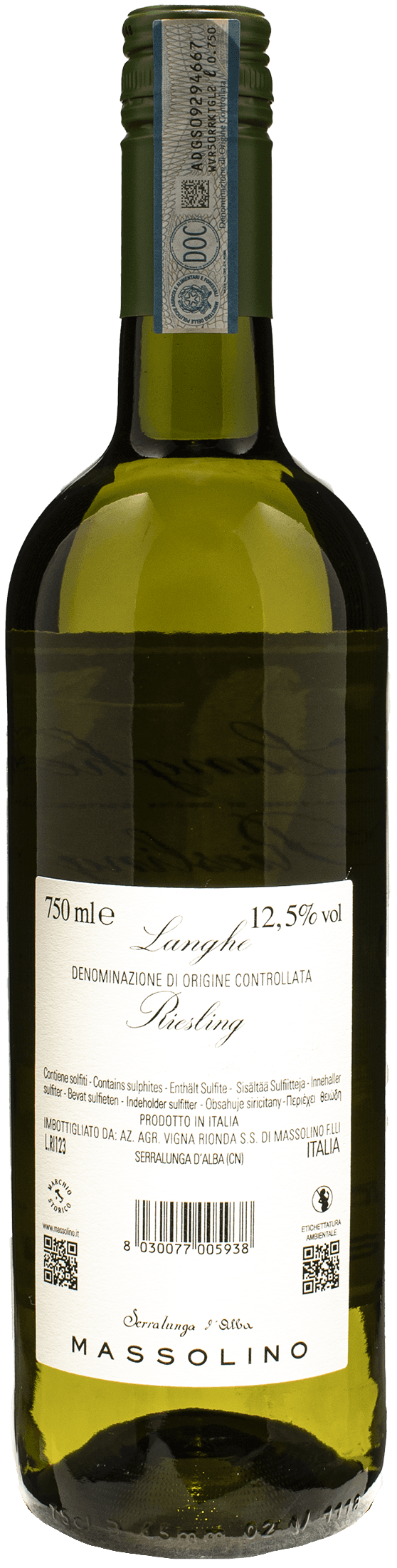 Massolino Langhe Riesling 2022