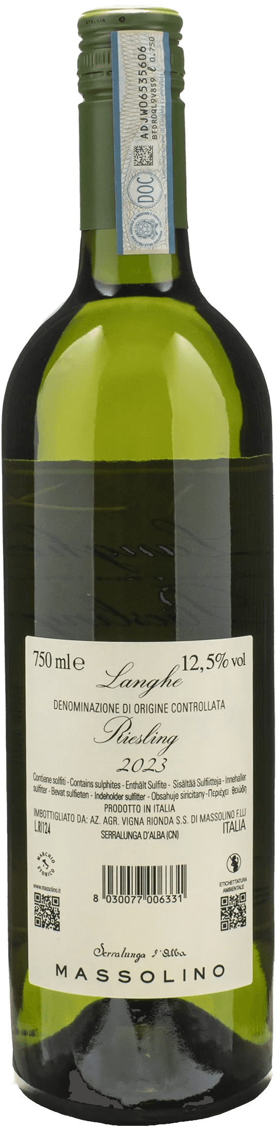 Massolino Langhe Riesling 2023