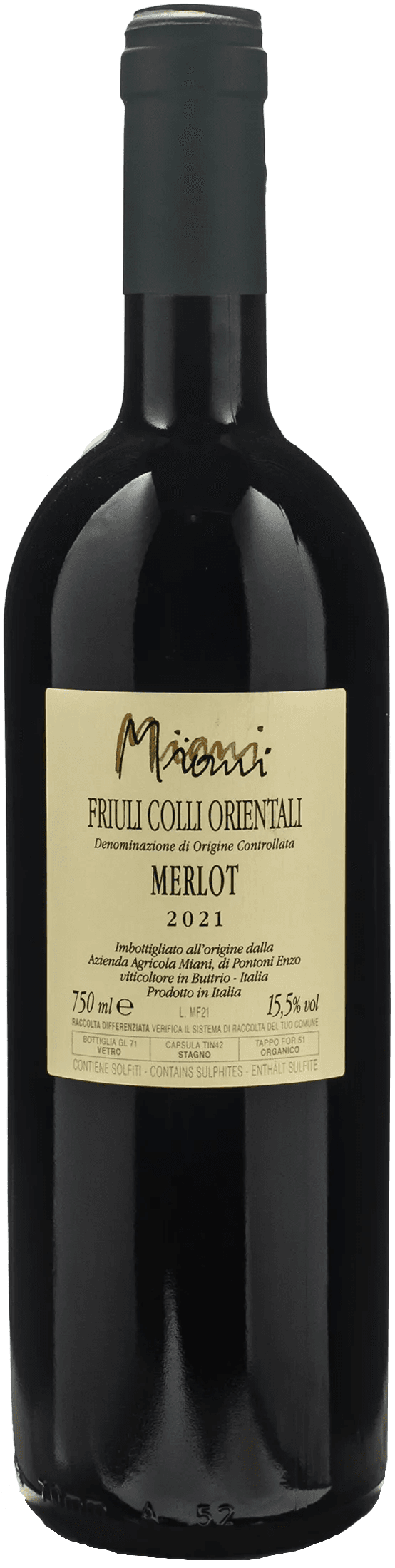 Miani Merlot Filip 2021