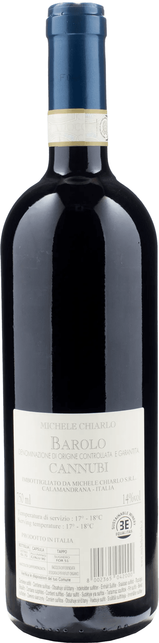 Michele Chiarlo Barolo Cannubi 2020