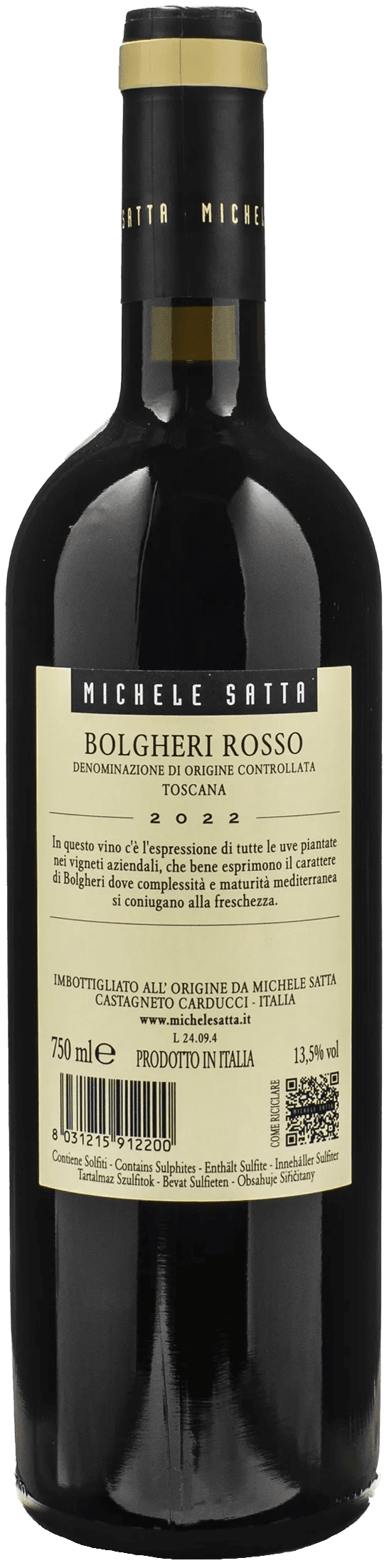 Michele Satta Bolgheri Rosso 2023